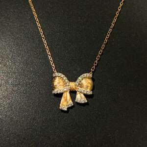 Womens Rose Gold Chain Set with Earring, CODE (VSNCRGCSE005), 925 Sterling silver.