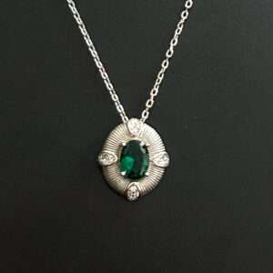 Womens Silver Chain Set with Earring, CODE (VSNCSCSE016), 925 Sterling silver.