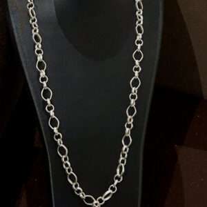 Regular Men’s Chain Set ,(CODE:VSNCMC024),S800 Silver