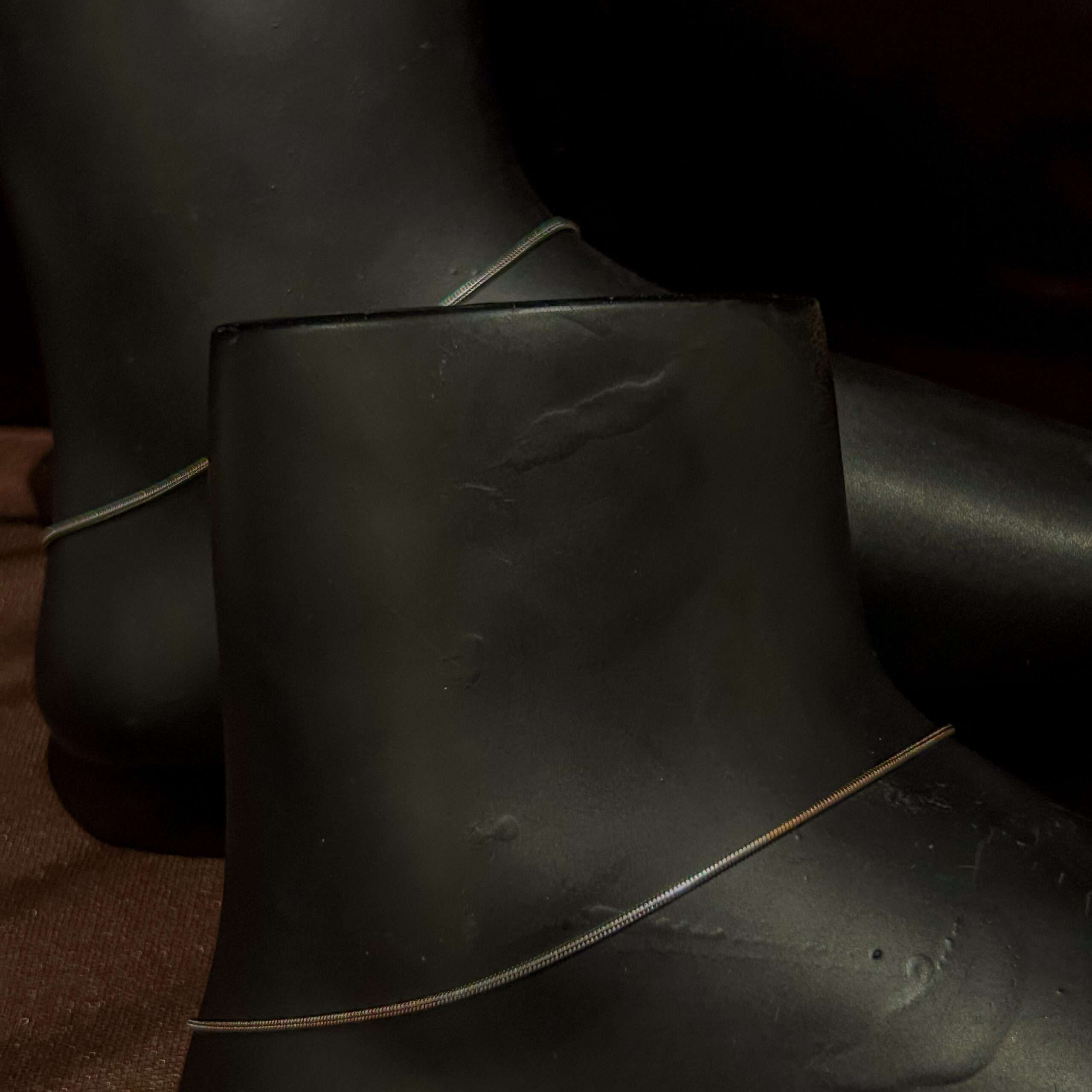 Womens Rose Gold Leg Chain, CODE (VSNCLC017), 925 Sterling silver. - Image 2