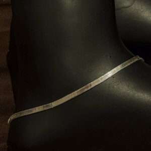 Womens snake Leg Chain, CODE (VSNCLC015), 925 Sterling silver.