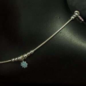 Womens Hanging Leg Chain, CODE (VSNCLC012), 925 Sterling silver.