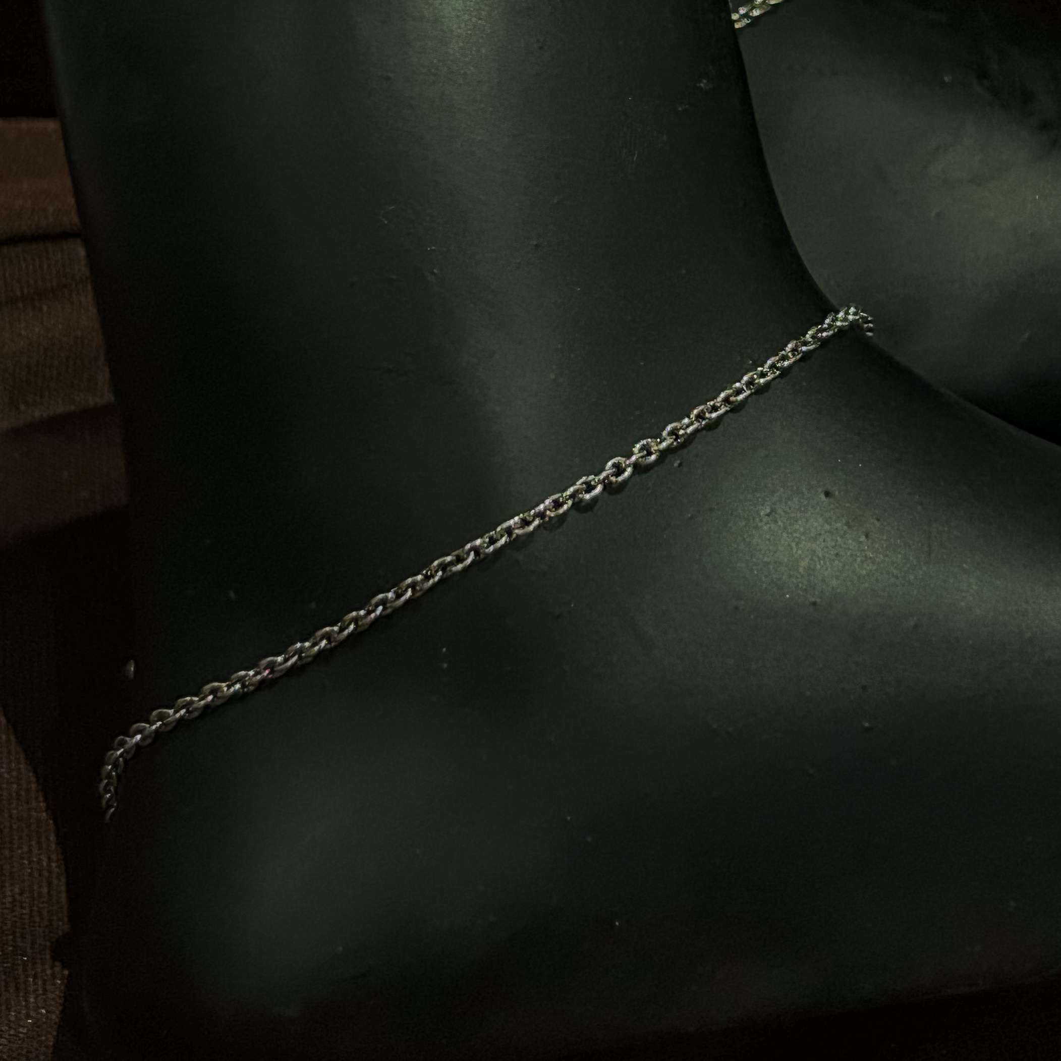 Womens OX Leg Chain, CODE (VSNCLC025), 925 Sterling silver.