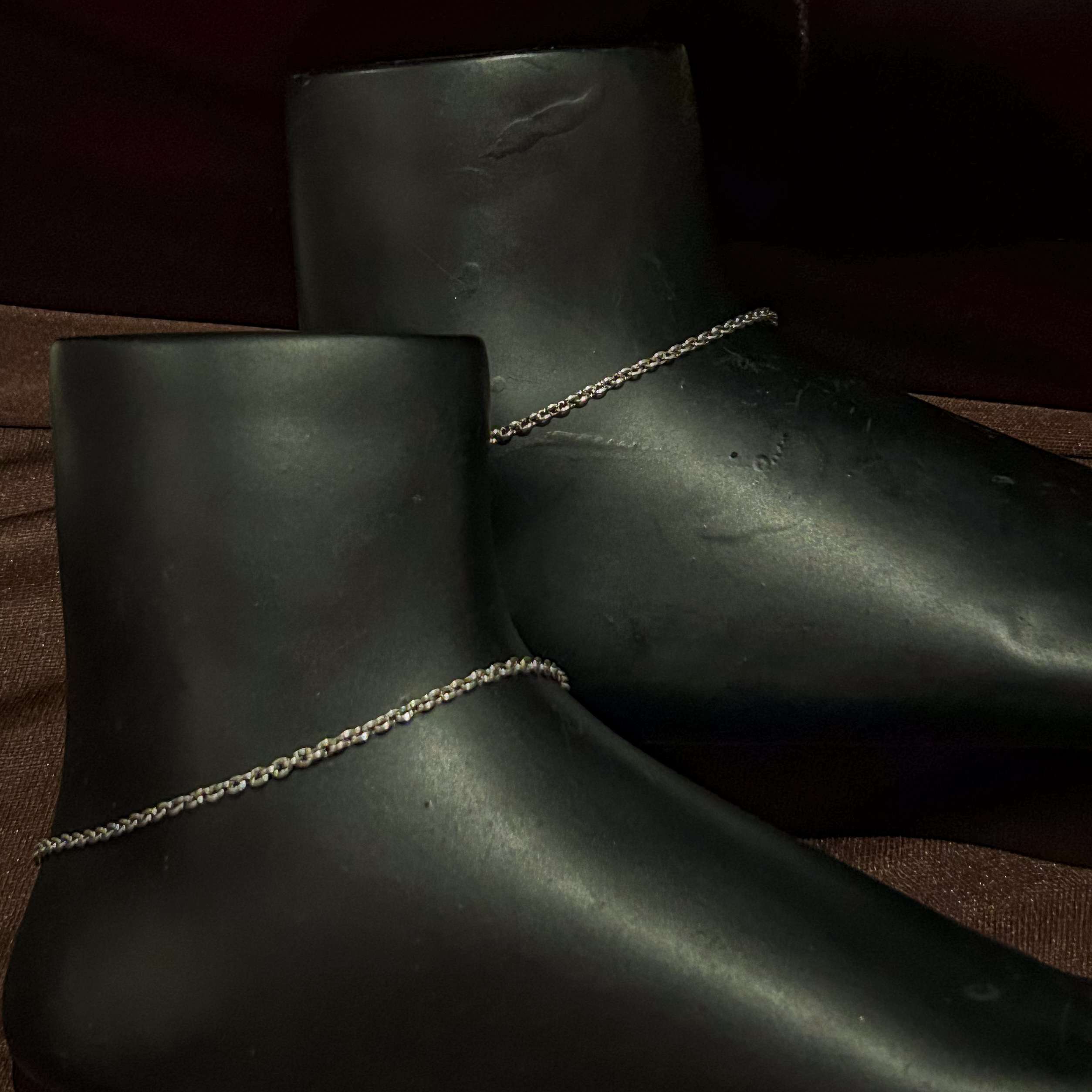 Womens OX Leg Chain, CODE (VSNCLC025), 925 Sterling silver. - Image 2