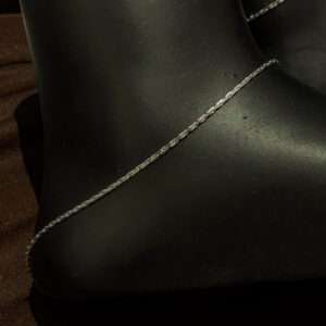 Womens Rope Leg Chain, CODE (VSNCLC024), 925 Sterling silver.