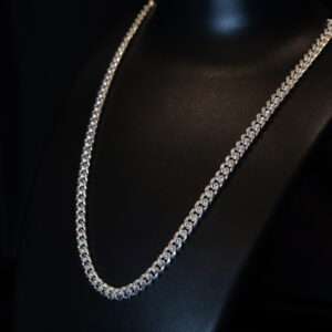 Regular Men’s Chain Set ,(CODE:VSNCMC007),S800 Silver