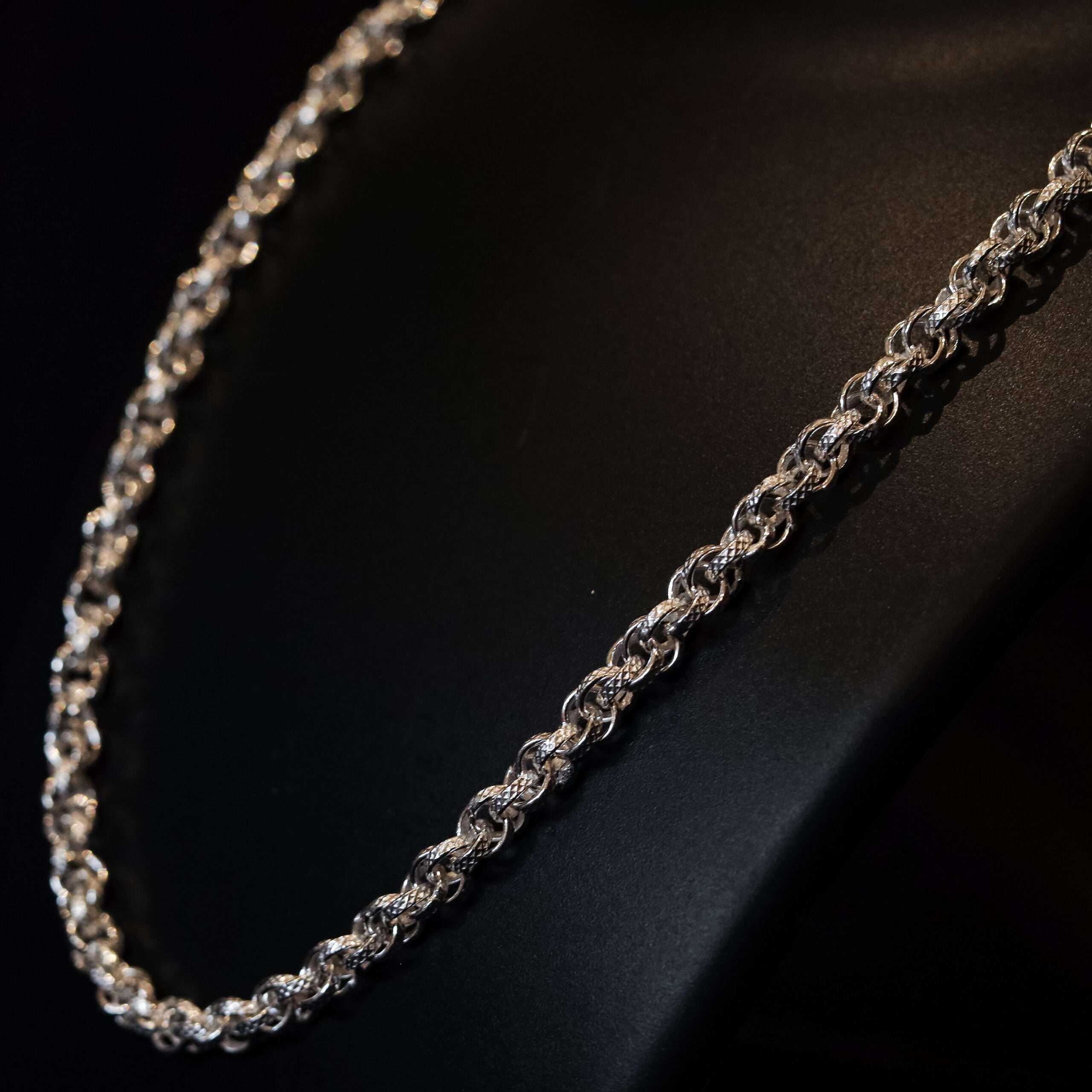 Regular Men’s Chain Set ,(CODE:VSNCMC012),S800 Silver