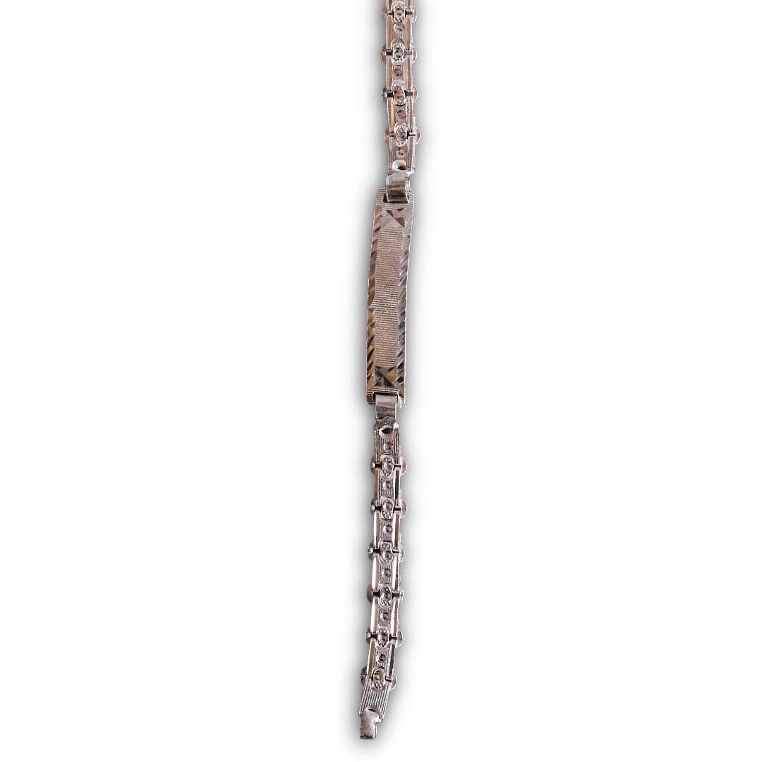 Mens Bracelet, (CODE: VSNCMB037), S800 Silver.