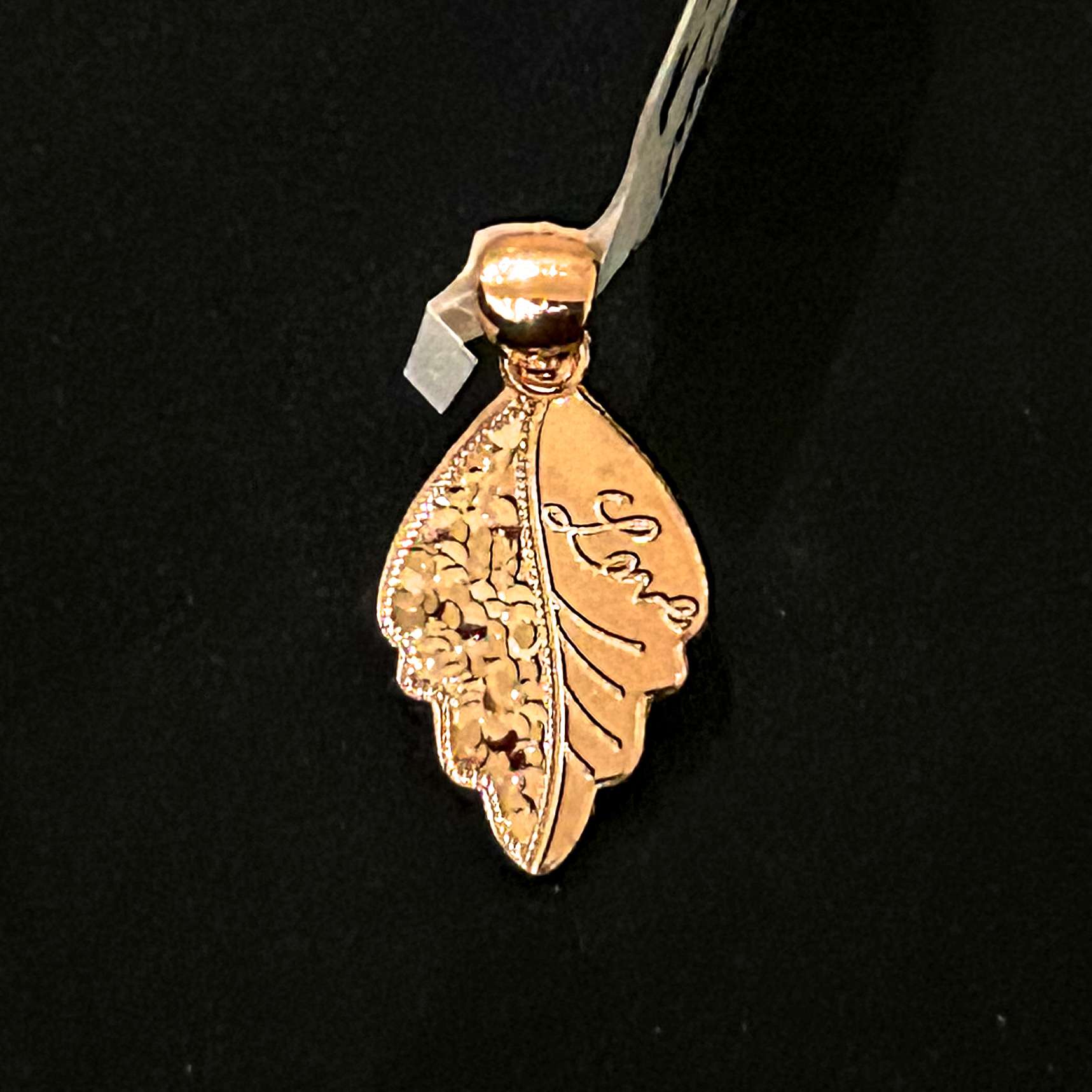 Rose Gold Plated , (CODE: VSNCGLS005), women Locket, 925 Silver.