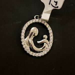 Silver, (CODE: VSNCGLS025), women Locket, 925 Silver.