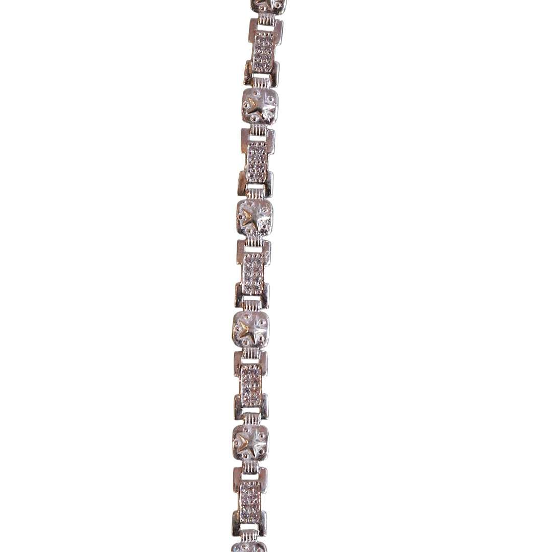 Mens Bracelet, (CODE: VSNCMB043), S800 Silver.