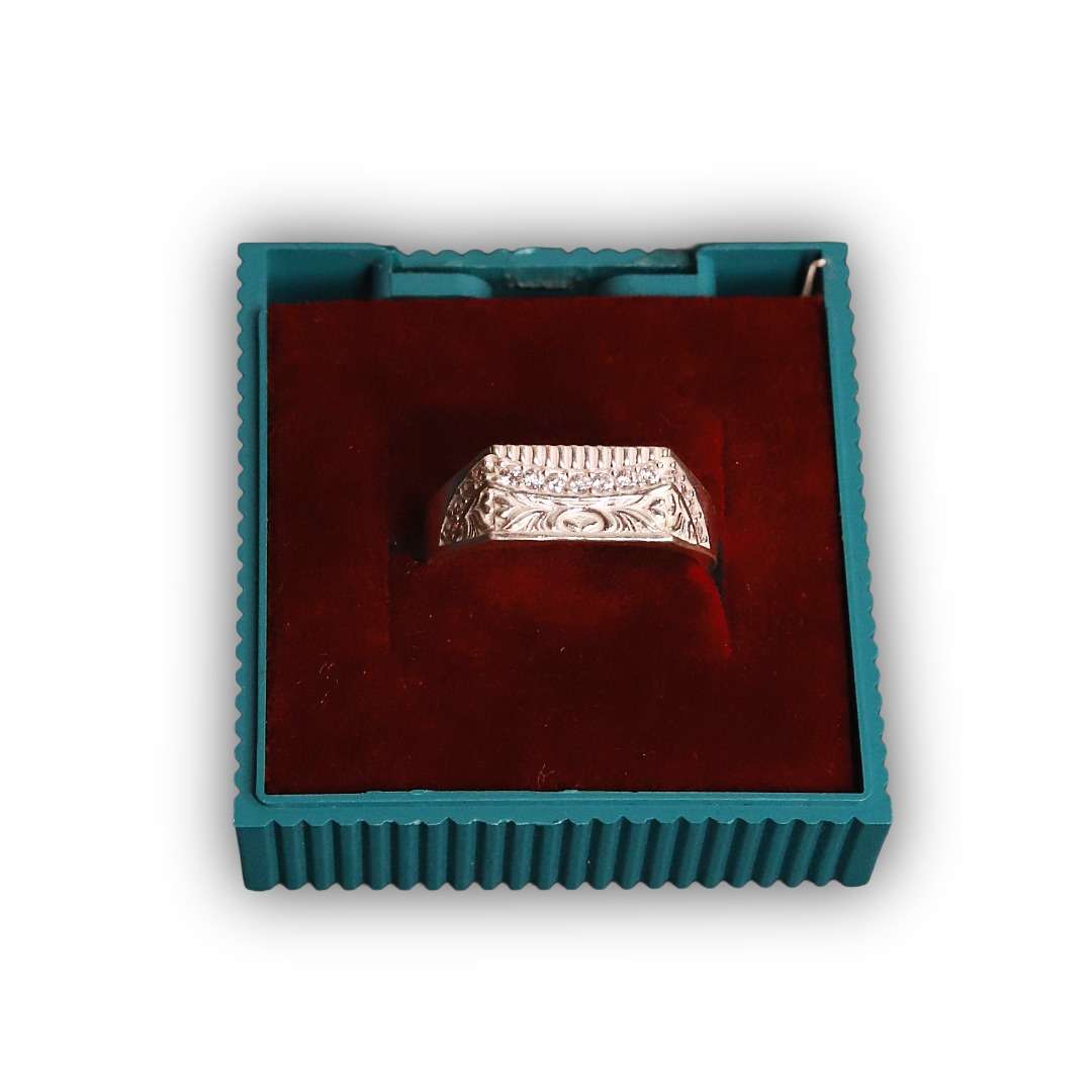 Men`s Ring {Size: 36} (CODE: VSNCMR125),800 silver. - Image 2