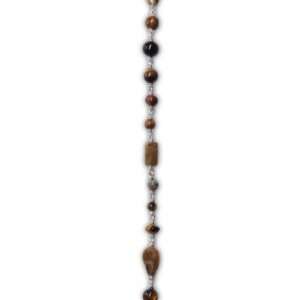 Tiger Eye Beads,(CODE:VSNCGBB010),S800 Silver.