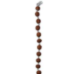 Rudraksham Beads Bracelet, (CODE: VSNCMB003 ),S925 Sterling Silver