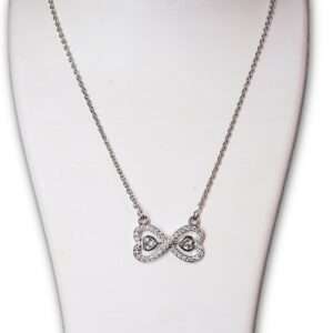 Silver Chain And Locket Set for girls (CODE: VSNCSCS034), 925 Sterling silver.