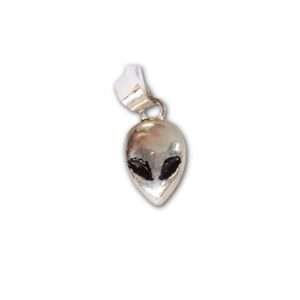 Mens`Alien Face Locket,(CODE:VSNCML002),S800 Silver