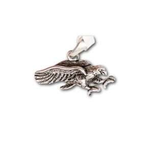 Mens`Eagle Locket,(CODE:VSNCML008),S925 Silver