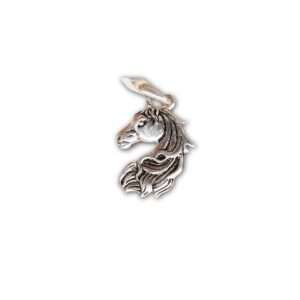 Mens` Horse Locket,(CODE:VSNCML005),S925 Silver
