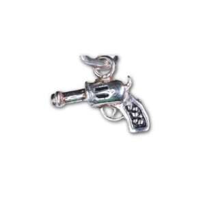 Mens` Gun Locket,(CODE:VSNCML013),S925 Silver