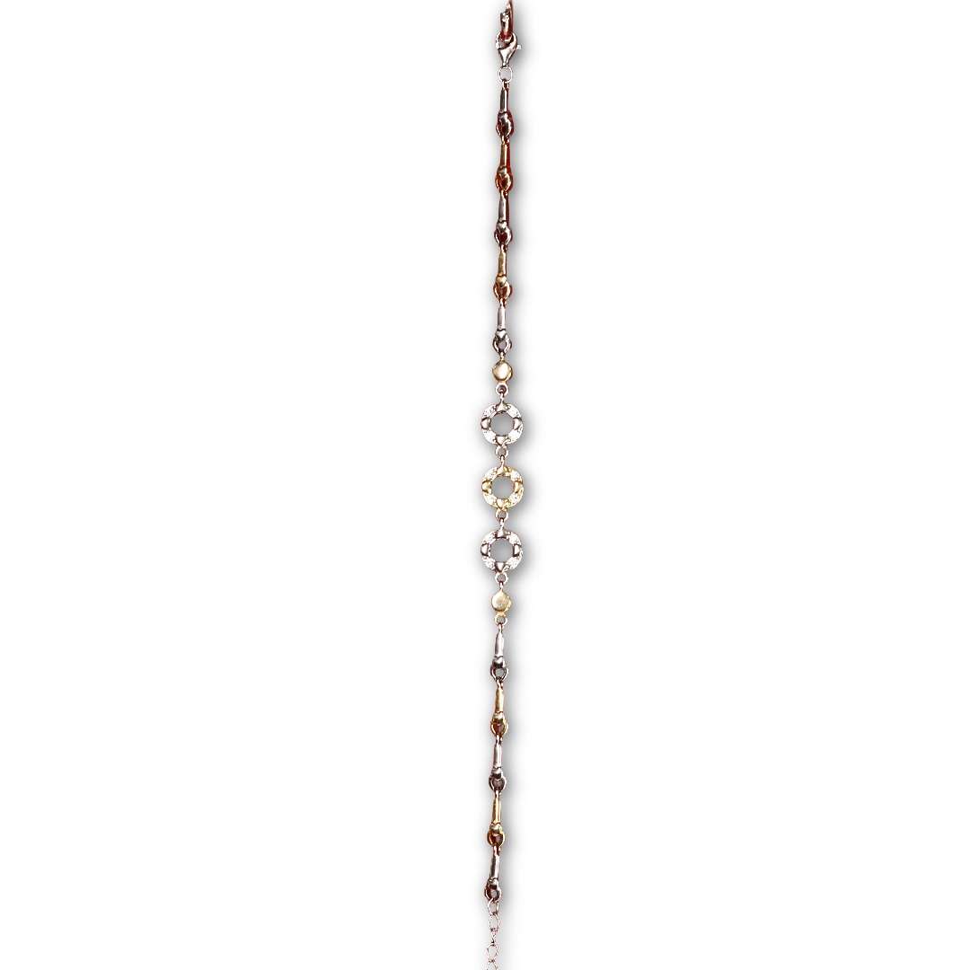 Gold Plated Bracelet for girls (CODE: VSNCGPB001), Bracelet Fancy, 925 sterling silver. - Image 2