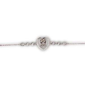 Silver Bracelet for girls (CODE: VSNCSB008), 925 sterling silver.