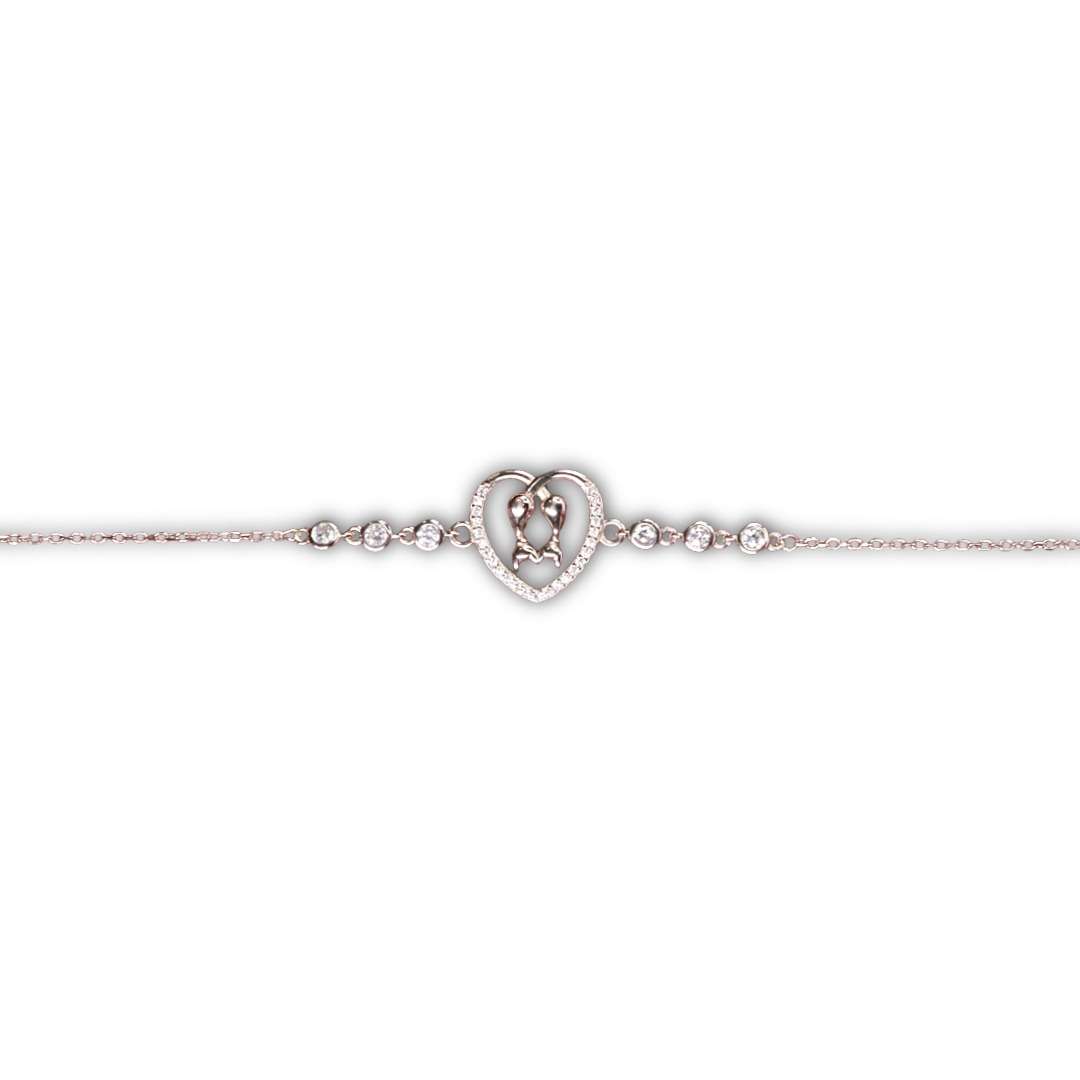 Silver Bracelet for girls (CODE: VSNCSB008), 925 sterling silver. - Image 2
