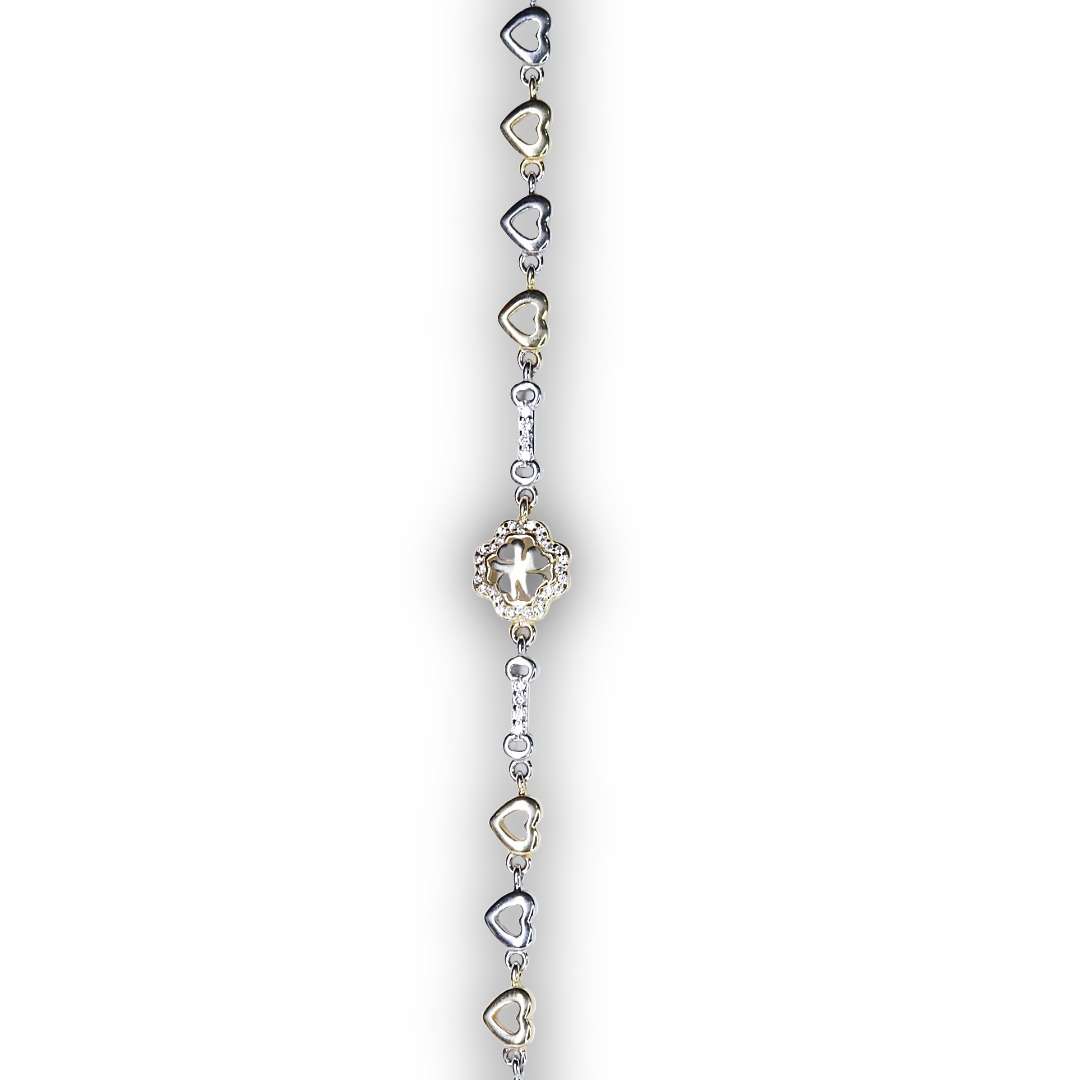 Gold Plated Bracelet for girls (CODE: VSNCGPB003), Bracelet Fancy, 925 sterling silver.