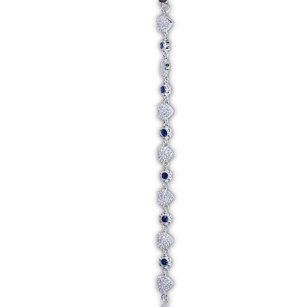 Stoned Bracelet for girls ,(CODE:VSNCGSB016),S800 silver - Image 2