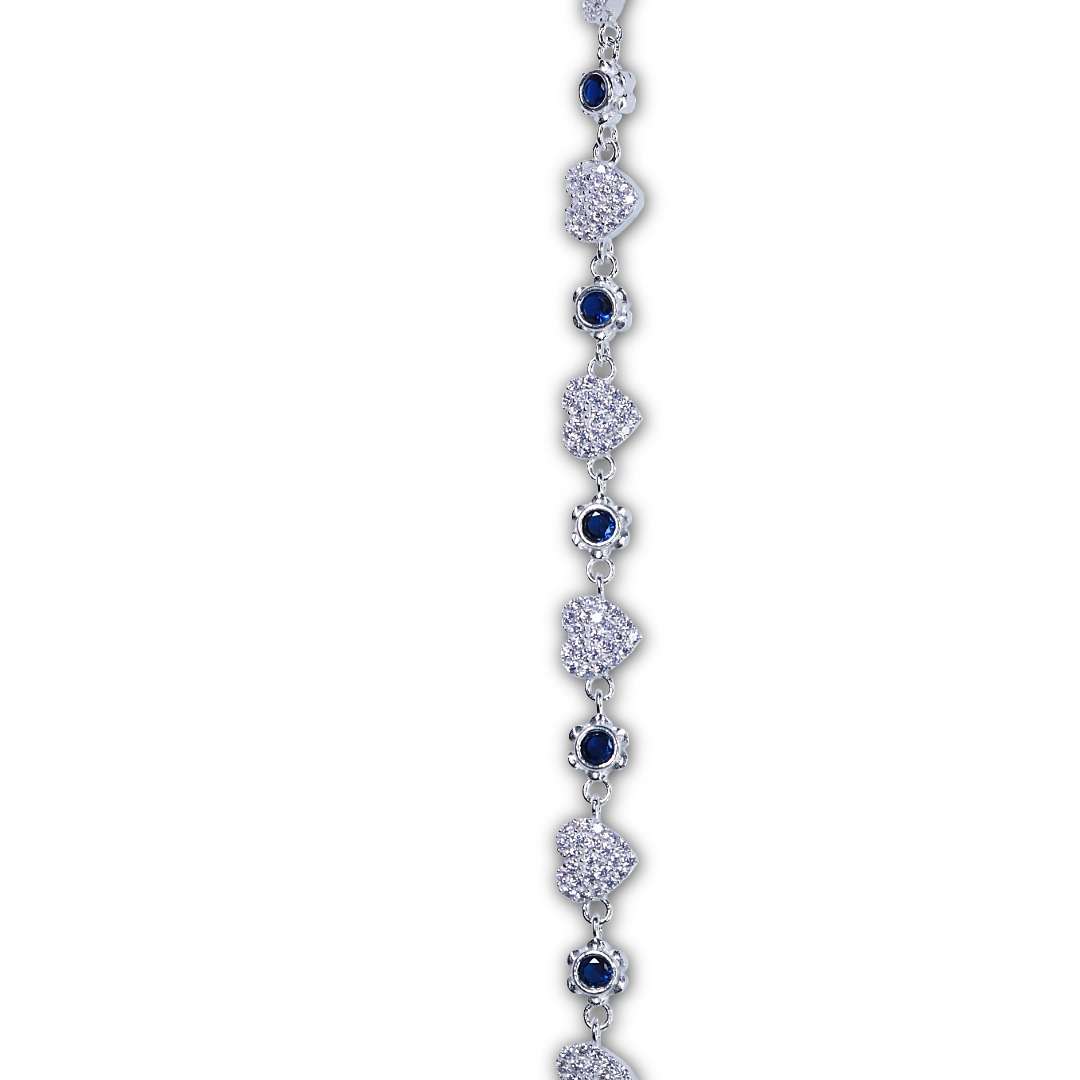 Stoned Bracelet for girls ,(CODE:VSNCGSB016),S800 silver