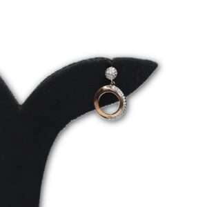 Women`Rose Gold Plated Earring` (CODR:VSNCRGE002).S925 Sterling Silver.
