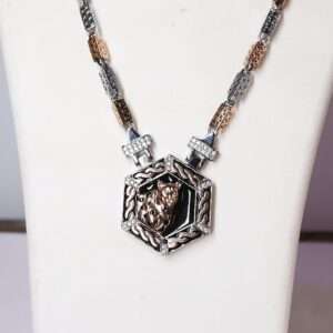 Men’s Chain set ,Rose Gold Plated,(CODE :VSNCMC003)S800 Silver