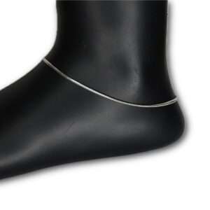 Womens Rope Leg Chain, CODE (VSNCLC036), 925 Sterling silver.
