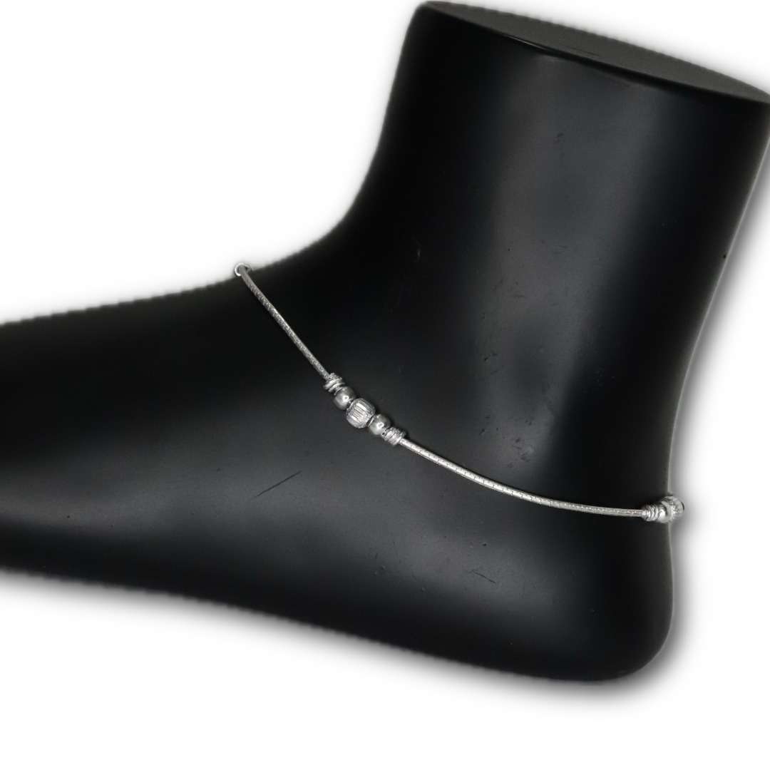 Womens Hanging Leg Chain, CODE (VSNCLC040), 925 Sterling silver. - Image 2