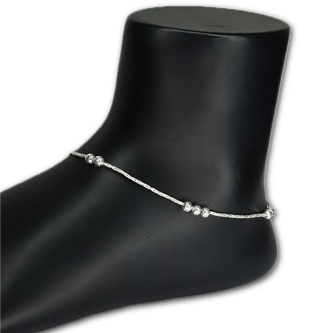 Womens Hanging Leg Chain, CODE (VSNCLC044), 925 Sterling silver. - Image 2