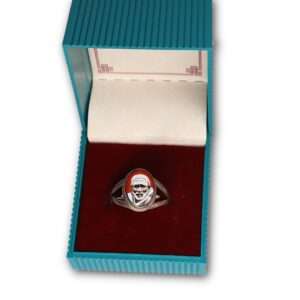 God` Sai Ram Ring (CODE:VSNCGODR086), S925 Sterling Silver.