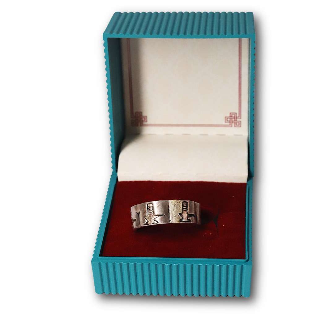 God` Shivan Ring (CODE:VSNCGODR084), S925 Sterling Silver. - Image 2