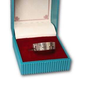 God` Shivan Ring (CODE:VSNCGODR084), S925 Sterling Silver.
