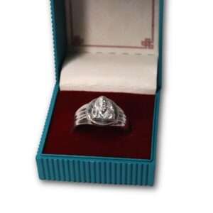 God` Sai Ram Ring (CODE:VSNCGODR002), S925 Sterling Silver.