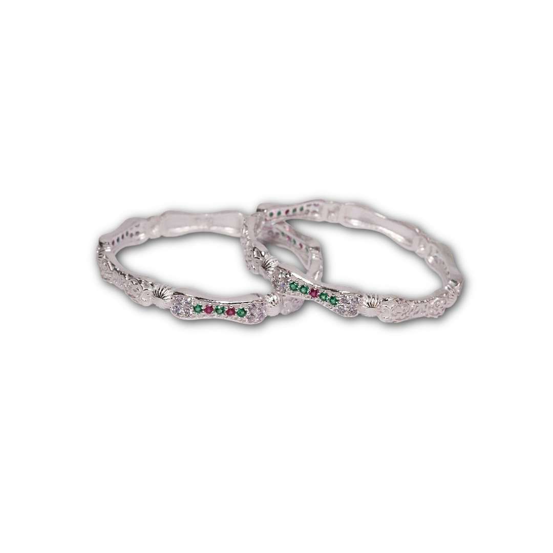 Girl Baby ` Bangle,(CODE:VSNCBBANGLE003)S 800 Silver