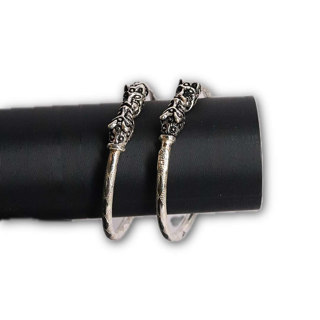 Baby`s Kada,(CODE:VSNCBK008)`S800 Silver. - Image 2