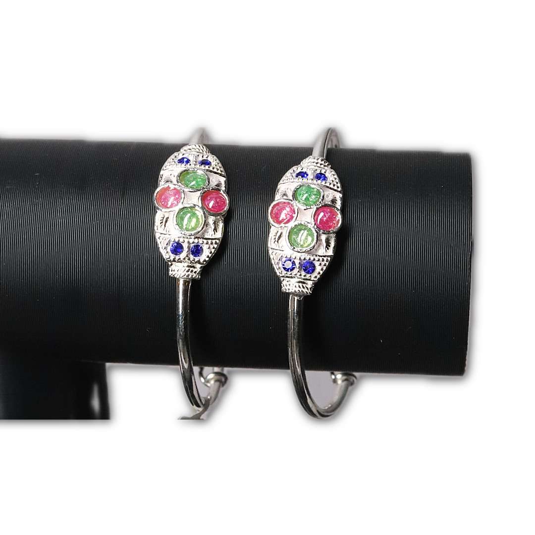 Baby`s Kada,(CODE:VSNCBK014)`S800 Silver. - Image 2